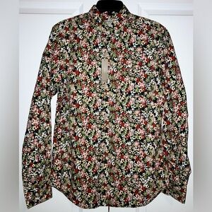 J. Crew Multicolor Floral Casual Shirt NEW WITH TAGS